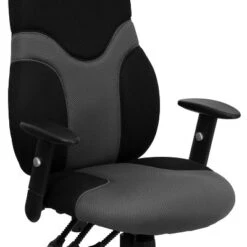 Emma And Oliver High Back Ergonomic Black/Gray Mesh Swivel Task Office Chair W/ Adjustable Arms 12 Emma And Oliver High Back Ergonomic Black/Gray Mesh Swivel Task Office Chair W/ Adjustable Arms -WorkHaven Sales Shop GUEST 7af25daa 6b65 47ac 8e2d ba8d1512c65c
