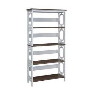60" Omega 5 Tier Bookcase - Breighton Home 7 60" Omega 5 Tier Bookcase - Breighton Home - Image 7