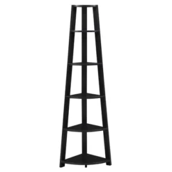 71" Newport 5 Tier Corner Bookshelf - Breighton Home 12 71" Newport 5 Tier Corner Bookshelf - Breighton Home -WorkHaven Sales Shop GUEST 7b896c18 8a60 4ae9 95a7 ff11d0a66fb0