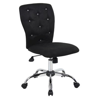 Microfiber Task Chair With Tufting - Boss Office Products 6 Microfiber Task Chair With Tufting - Boss Office Products - Image 6
