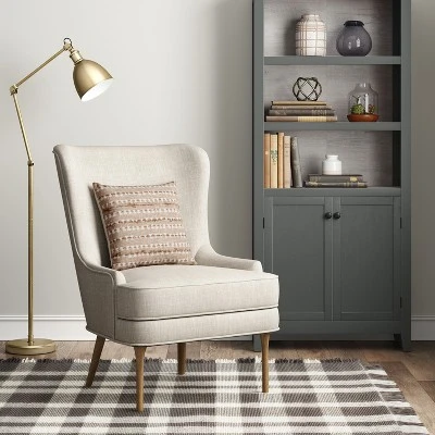 72" Carson 5 Shelf Bookcase With Doors - Threshold 1 72" Carson 5 Shelf Bookcase With Doors - Threshold