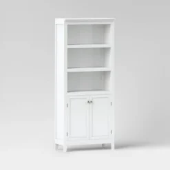 72" Carson 5 Shelf Bookcase With Doors - Threshold 17 72" Carson 5 Shelf Bookcase With Doors - Threshold -WorkHaven Sales Shop GUEST 7d13a320 a881 4623 87ab 176b8890729a