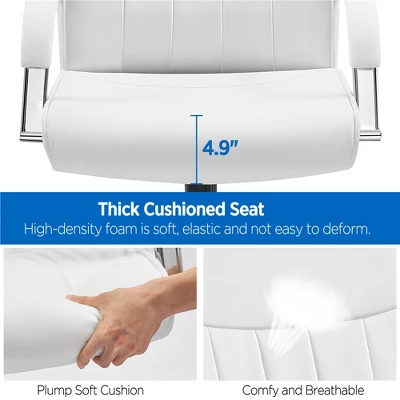 Yaheetech Office Chair Big And Tall Desk Chair Padded Armrests 6 Yaheetech Office Chair Big And Tall Desk Chair Padded Armrests - Image 6