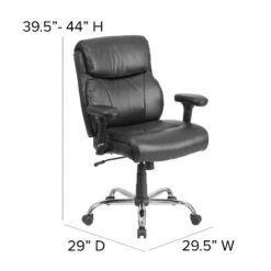 Flash Furniture HERCULES Series Big & Tall 400 Lb. Rated Swivel Ergonomic Task Office Chair With Clean Line Stitching And Adjustable Arms 13 Flash Furniture HERCULES Series Big & Tall 400 Lb. Rated Swivel Ergonomic Task Office Chair With Clean Line Stitching And Adjustable Arms -WorkHaven Sales Shop GUEST 7e1fe0a9 3e21 4c18 a833 b1396fc6961b