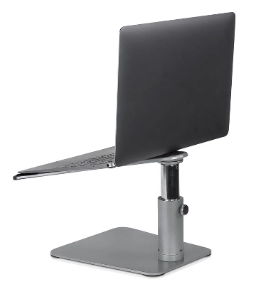 Mount-It! Height Adjustable Laptop Stand For Desk | Properly Positions Head, Neck, Back & Wrists To Reduce Aches While Working | No Assembly Required 5 Mount-It! Height Adjustable Laptop Stand For Desk | Properly Positions Head, Neck, Back & Wrists To Reduce Aches While Working | No Assembly Required - Image 5