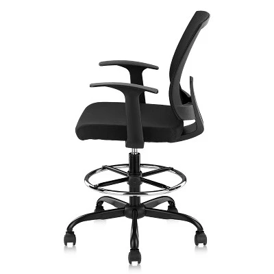 Set Of 2 Sem Task Office Chairs Black - MiBasics 2 Set Of 2 Sem Task Office Chairs Black - MiBasics - Image 2