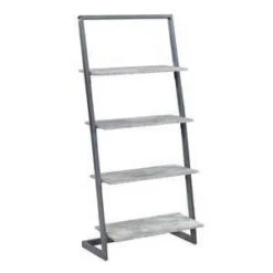 57" Graystone 4 Tier Ladder Bookshelf - Breighton Home 10 57" Graystone 4 Tier Ladder Bookshelf - Breighton Home -WorkHaven Sales Shop GUEST 7f3dff1d 3ced 4cfc 8aaa 2c9be8c7e2f8