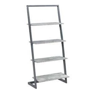 57" Graystone 4 Tier Ladder Bookshelf - Breighton Home 5 57" Graystone 4 Tier Ladder Bookshelf - Breighton Home - Image 5
