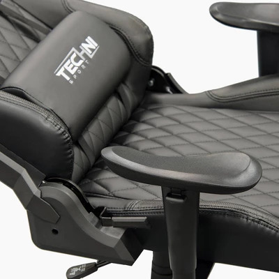 Ts-5100 Ergonomic High Back Racer Style Video Gaming Chair - Black - Techni Sport 8 Ts-5100 Ergonomic High Back Racer Style Video Gaming Chair - Black - Techni Sport - Image 8