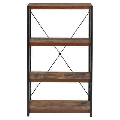43" Decorative Bookshelf Oak - Acme Furniture 2 43" Decorative Bookshelf Oak - Acme Furniture - Image 2