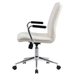Modern Office Chair With Chrome Arms White - Boss Office Products 9 Modern Office Chair With Chrome Arms White - Boss Office Products -WorkHaven Sales Shop GUEST 7f8464f2 4ccd 4a22 8950 dad546858e08