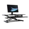 Adjustable Height Extra Large Standing Desk Converter Black - Atlantic