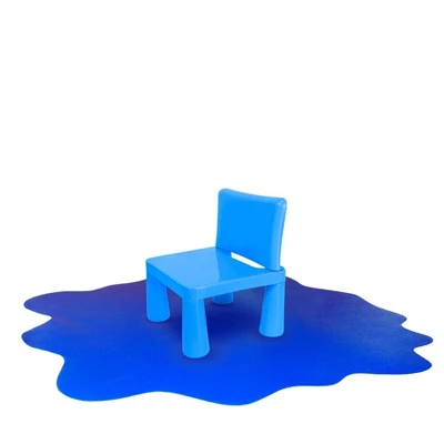 40"x40" Vinyl Multi Purpose Mat For Carpets - Floortex 3 40"x40" Vinyl Multi Purpose Mat For Carpets - Floortex - Image 3