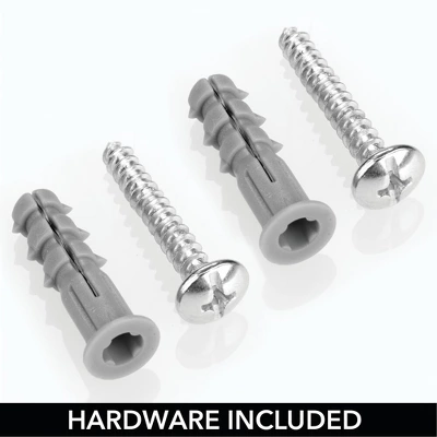 MDesign 2 Tier Storage Organizer Bath Shelf With Towel Bar, Wall Mount 2 MDesign 2 Tier Storage Organizer Bath Shelf With Towel Bar, Wall Mount - Image 2