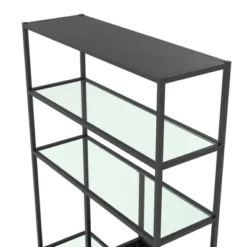72" Eos Bookcase Etagere Marble/Glass Black - Room & Joy 9 72" Eos Bookcase Etagere Marble/Glass Black - Room & Joy -WorkHaven Sales Shop GUEST 813591da 7edc 4aff b91d 258468a87292
