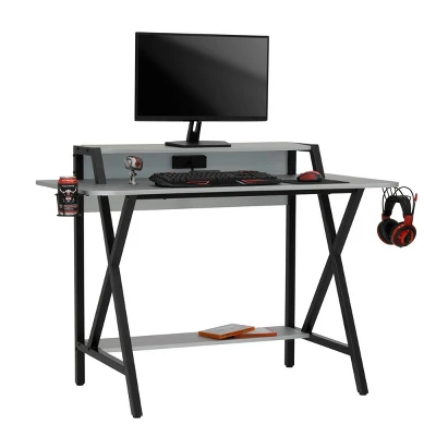 Challenger Gaming Table Black/Silver - SD Gaming 17 Challenger Gaming Table Black/Silver - SD Gaming - Image 17