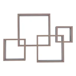 25.5" X 17.75" Intersecting Cube Wall Shelf - Danya B. -WorkHaven Sales Shop GUEST 81f9d6d5 6537 45fc a6bf 64adea1bcbd3