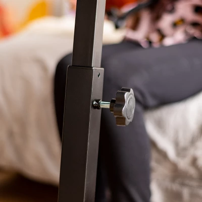 IRIS USA LTC Single 1 Rolling Workstation Table And Podium, Brown 5 IRIS USA LTC Single 1 Rolling Workstation Table And Podium, Brown - Image 5