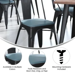 Flash Furniture Perry Set Of 4 Poly Resin Wood Seat With Rounded Edges For Colorful Metal Chairs And Stools 18 Flash Furniture Perry Set Of 4 Poly Resin Wood Seat With Rounded Edges For Colorful Metal Chairs And Stools -WorkHaven Sales Shop GUEST 82f818e8 86c5 4330 8f08 5112fbc10d64