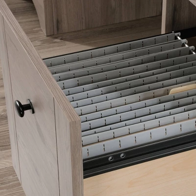 Computer Desk Laurel Oak - Sauder 3 Computer Desk Laurel Oak - Sauder - Image 3