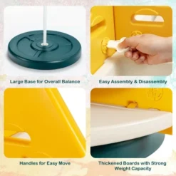 Costway Kids Toy Storage Organizer 360° Revolving Pineapple Shelf W/Plastic Bins -WorkHaven Sales Shop GUEST 841fe3a0 40b0 4eef a882 bf788433906e