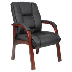 Mid-Back Wood Finished Guest Chair - Boss Office Products 13 Mid-Back Wood Finished Guest Chair - Boss Office Products -WorkHaven Sales Shop GUEST 844b5e23 3bb6 4663 a9e2 293b50c3b6b2