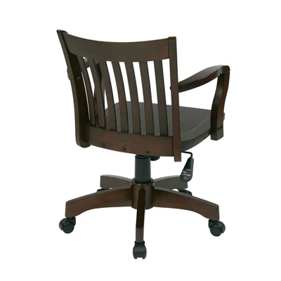 Deluxe Wood Banker's Chair - OSP Home Furnishings 5 Deluxe Wood Banker's Chair - OSP Home Furnishings - Image 5
