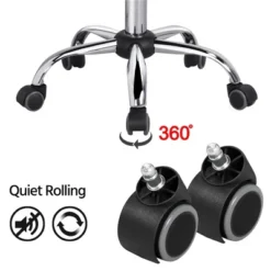 Yaheetech Velvet Low Back Armless Desk Chair Office Chair With Wheels -WorkHaven Sales Shop GUEST 859f0a58 9328 4f49 9d8c 4ee5a0543f2c