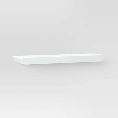 Wedge Shelf With Rod Bracket White - Threshold™ 3 Wedge Shelf With Rod Bracket White - Threshold™ - Image 3