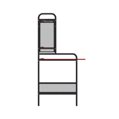 ICarus Mesh Gaming Desk With Wood Desktop - X Rocker 2 ICarus Mesh Gaming Desk With Wood Desktop - X Rocker - Image 2