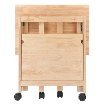 Foldable Printer Stand Natural - Winsome 9 Foldable Printer Stand Natural - Winsome - Image 9