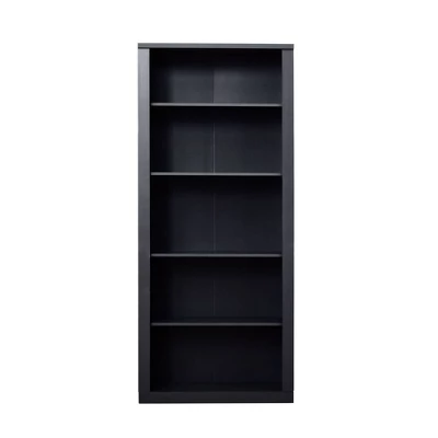 72" Elaine 5 Shelf Standard Bookcase - Brookside Home 7 72" Elaine 5 Shelf Standard Bookcase - Brookside Home - Image 7