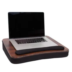 Sofia + Sam All Purpose Lap Desk (Wood Top) With Memory Foam