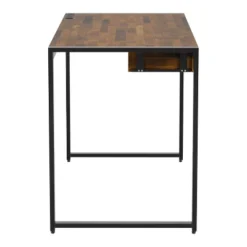 Eriboll Writing Desk With 1 Drawer And USB Plug Sand Black/Natural Tone - HOMES: Inside + Out -WorkHaven Sales Shop GUEST 89f1f874 6413 4dd5 ab11 9559f6ebea22