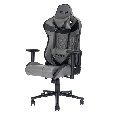 Ergonomic Gaming Chair Gray - Techni Sport 7 Ergonomic Gaming Chair Gray - Techni Sport - Image 7