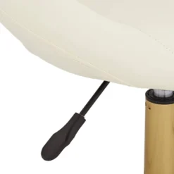 55 Downing Street Briar Gold And White Faux Leather Adjustable Office Chair 12 55 Downing Street Briar Gold And White Faux Leather Adjustable Office Chair -WorkHaven Sales Shop GUEST 8addd84e b44a 4b91 9898 a932538d1ca9