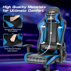 Costway Gaming Chair Adjustable Swivel Racing Style Computer Office Chair -WorkHaven Sales Shop GUEST 8b076ce1 3891 4101 a2af 5025c70a57ea
