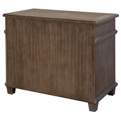 Carson File Cabinet Brown - Martin Furniture 2 Carson File Cabinet Brown - Martin Furniture - Image 2
