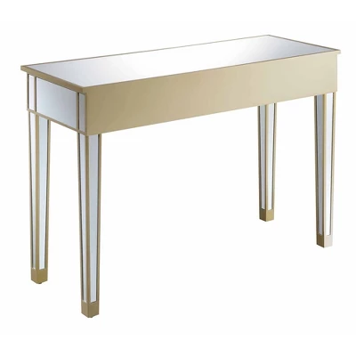 Gold Coast Mirrored Desk - Breighton Home 7 Gold Coast Mirrored Desk - Breighton Home - Image 7