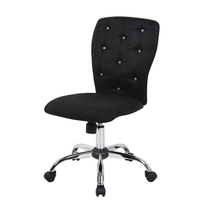 Microfiber Task Chair With Tufting - Boss Office Products 1 Microfiber Task Chair With Tufting - Boss Office Products