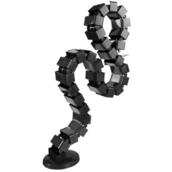 Mount-It! Cable Management Spine & Desk Cord Organizer | Keeps Power & AV Cords Safe And Organized | 50 In. Long Modular Wire Management Tray | Black -WorkHaven Sales Shop GUEST 8e70fe1c a63b 4512 9bbb ac8c9f781833