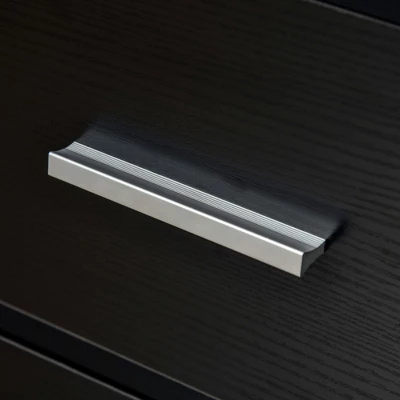 Vinsetto Lateral File Cabinet With Wheels, Mobile Printer Stand With Open Shelves And Drawers For A4 Size Documents, Black 4 Vinsetto Lateral File Cabinet With Wheels, Mobile Printer Stand With Open Shelves And Drawers For A4 Size Documents, Black - Image 4