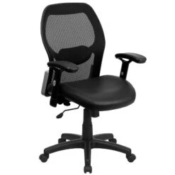 Emma And Oliver Mid-Back Super Mesh Executive Swivel Office Chair With Adjustable Arms 8 Emma And Oliver Mid-Back Super Mesh Executive Swivel Office Chair With Adjustable Arms -WorkHaven Sales Shop GUEST 8fb9c171 dfe4 4c7e b09e 0658c1c80768