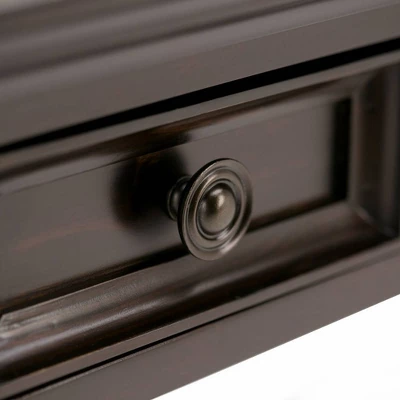 54" Halifax Desk Hickory Brown - WyndenHall 2 54" Halifax Desk Hickory Brown - WyndenHall - Image 2