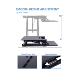 31.5" Standing Sit Stand Tabletop Riser - Rocelco 14 31.5" Standing Sit Stand Tabletop Riser - Rocelco -WorkHaven Sales Shop GUEST 92660111 6c90 40ab bda5 0261b4100f37
