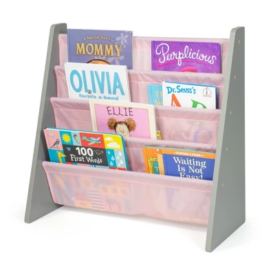 Kids' Bookshelf 4 Tier Book Organizer Seafoam - Humble Crew 4 Kids' Bookshelf 4 Tier Book Organizer Seafoam - Humble Crew - Image 4