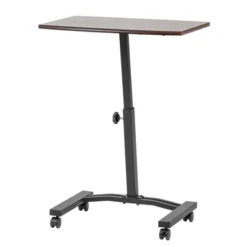 IRIS USA Height Adjustable Laptop Cart And Dynamic Rolling Workstation, Brown -WorkHaven Sales Shop GUEST 93628c13 5319 429c 8d69 76178493c6a0