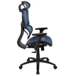 Flash Furniture Ergonomic Mesh Office Chair With 2-to-1 Synchro-Tilt, Adjustable Headrest, Lumbar Support, And Adjustable Pivot Arms -WorkHaven Sales Shop GUEST 93738c8f e727 4924 a670 794ec11ecfb7