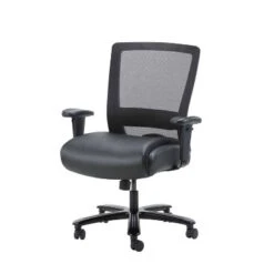 Mesh Heavy Duty Chair Black - Boss Office Products