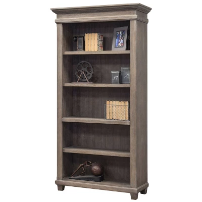 76" Carson Open Bookcase Brown - Martin Furniture 1 76" Carson Open Bookcase Brown - Martin Furniture